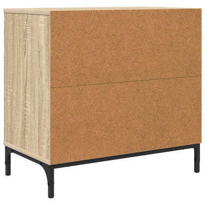 Bedside Table Sonoma oak 63.5 x 36 x 61 cm Engineered wood