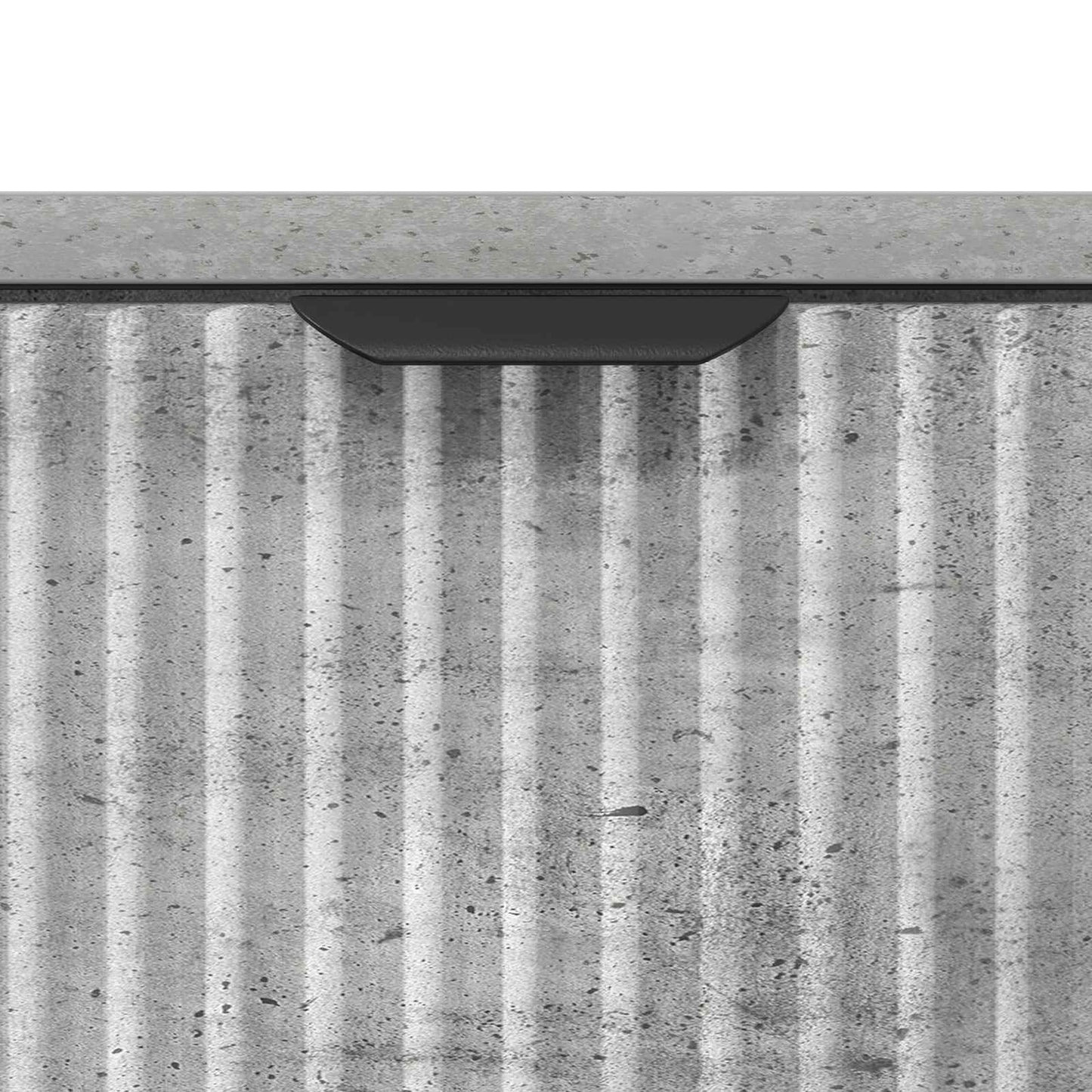 Bedside Table Concrete grey 63.5 x 36 x 61 cm Engineered wood