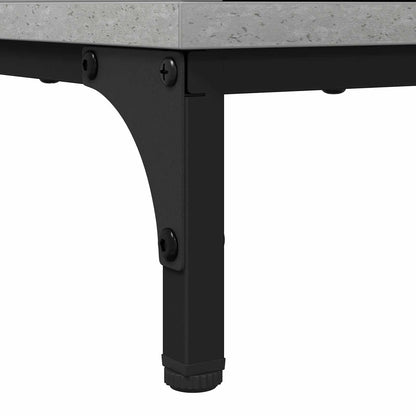 Bedside Table Concrete grey 63.5 x 36 x 61 cm Engineered wood