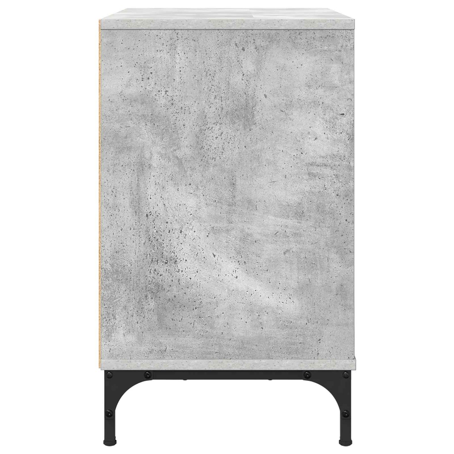 Bedside Table Concrete grey 63.5 x 36 x 61 cm Engineered wood