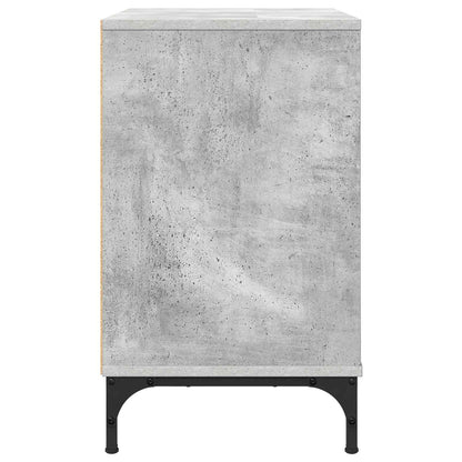 Bedside Table Concrete grey 63.5 x 36 x 61 cm Engineered wood