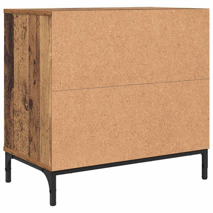 Bedside Table Old wood 63.5 x 36 x 61 cm Engineered wood