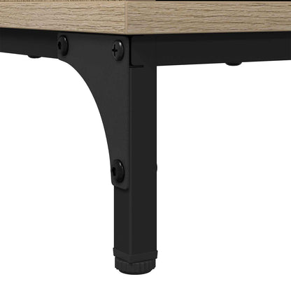 Bedside Cabinet Sonoma oak 49 x 36 x 61 cm Engineered wood