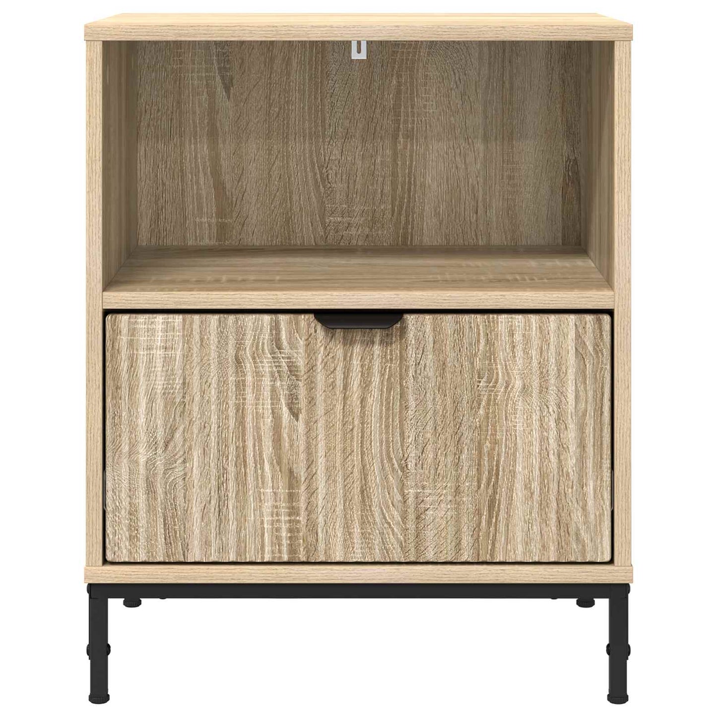 Bedside Cabinet Sonoma oak 49 x 36 x 61 cm Engineered wood