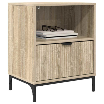 Bedside Cabinet Sonoma oak 49 x 36 x 61 cm Engineered wood