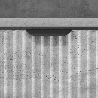 Bedside Cabinet 2 pcs Concrete grey 49 x 36 x 61 cm