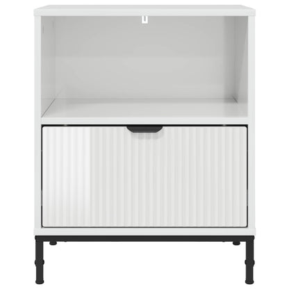 Bedside Cabinet 2 pcs High gloss white 49 x 36 x 61 cm