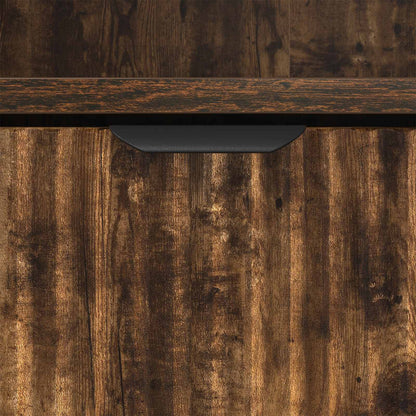 Bedside Cabinet 2 pcs Smoked oak 49 x 36 x 61 cm