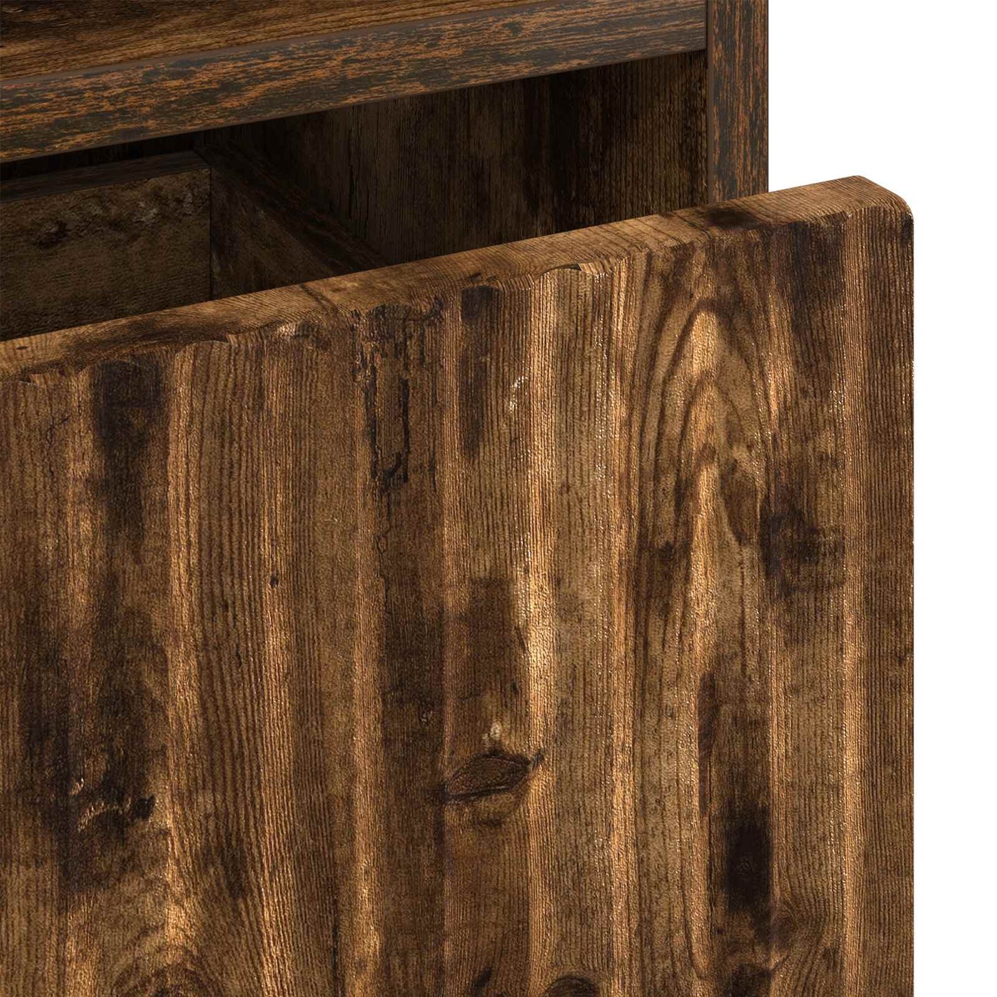 Bedside Cabinet 2 pcs Smoked oak 49 x 36 x 61 cm
