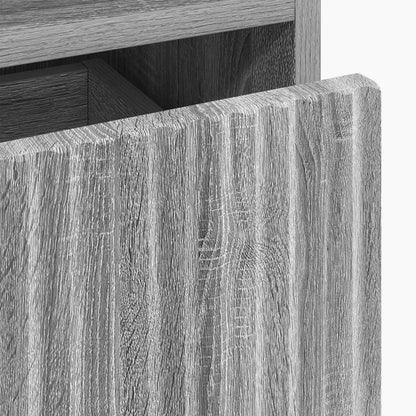 Bedside Cabinet Grey sonoma 49 x 36 x 61 cm Engineered wood