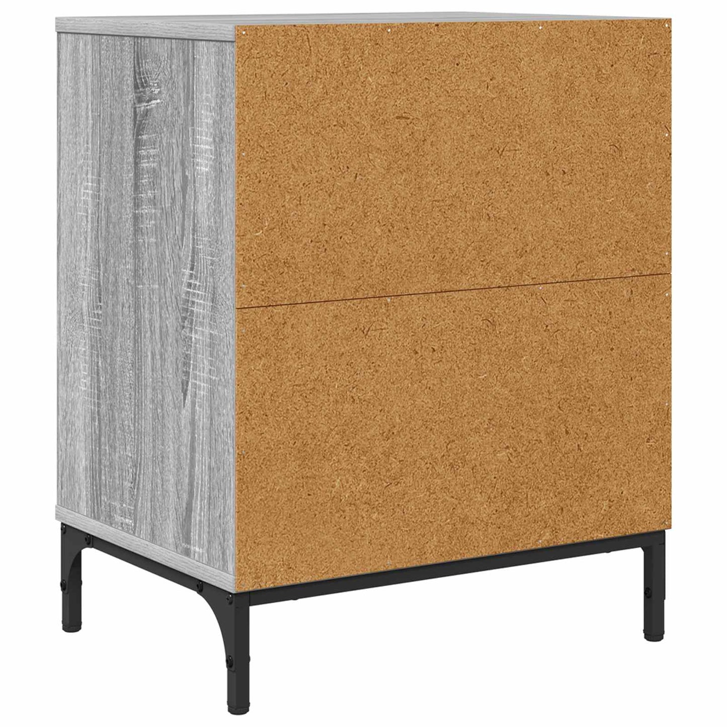 Bedside Cabinet Grey sonoma 49 x 36 x 61 cm Engineered wood