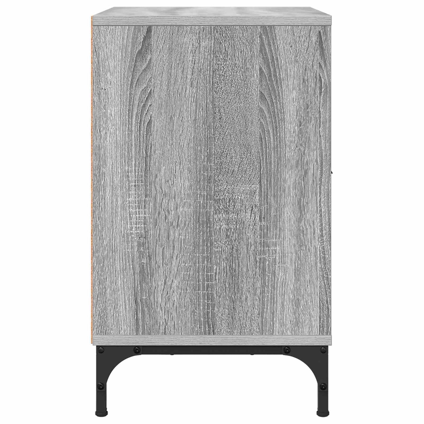 Bedside Cabinet Grey sonoma 49 x 36 x 61 cm Engineered wood