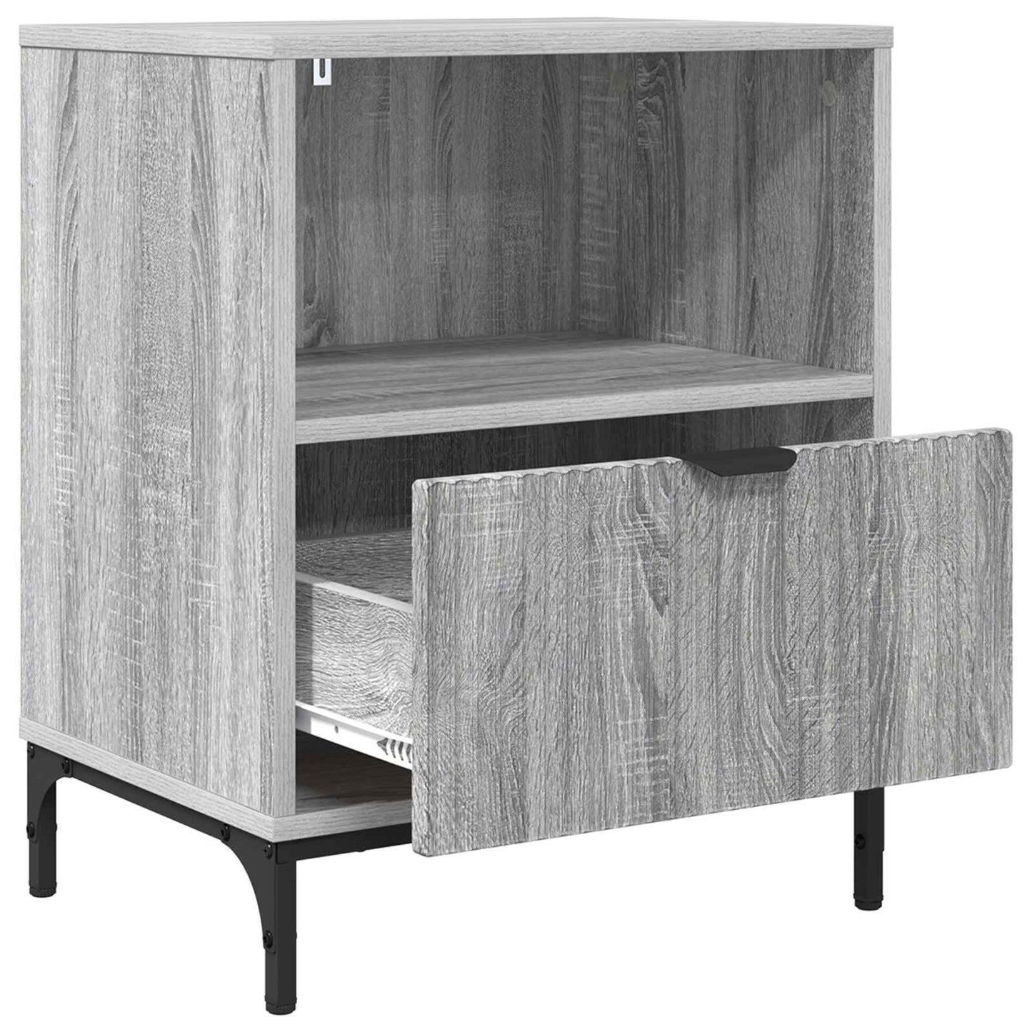 Bedside Cabinet 2 pcs Grey sonoma 49 x 36 x 61 cm