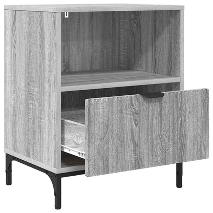 Bedside Cabinet 2 pcs Grey sonoma 49 x 36 x 61 cm