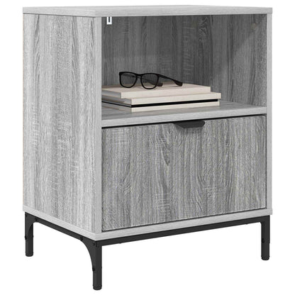 Bedside Cabinet 2 pcs Grey sonoma 49 x 36 x 61 cm