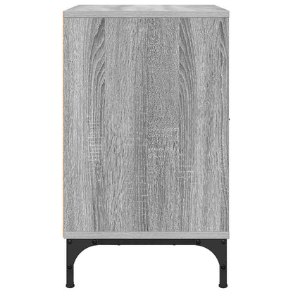 Bedside Cabinet with Drawer 2 pcs Grey sonoma 49 x 36 x 61 cm