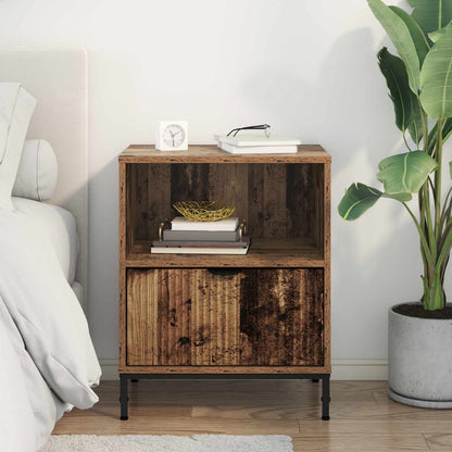 Bedside Cabinet Old wood 49 x 36 x 61 cm Engineered wood