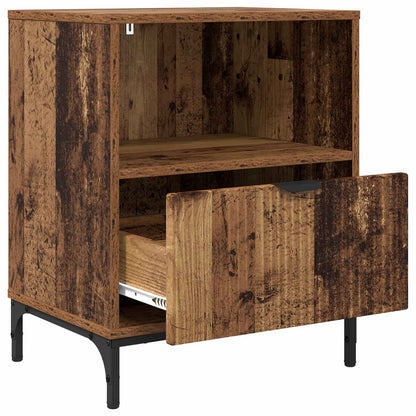 Bedside Cabinet Old wood 49 x 36 x 61 cm Engineered wood