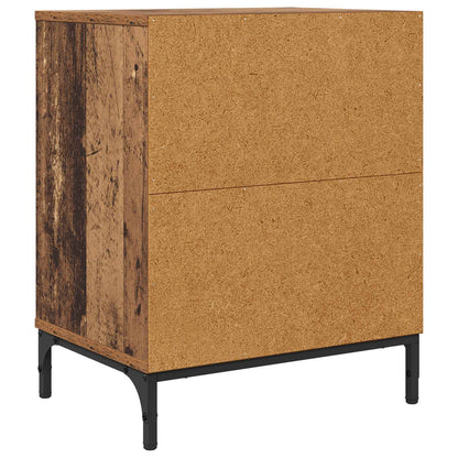 Bedside Cabinet Old wood 49 x 36 x 61 cm Engineered wood