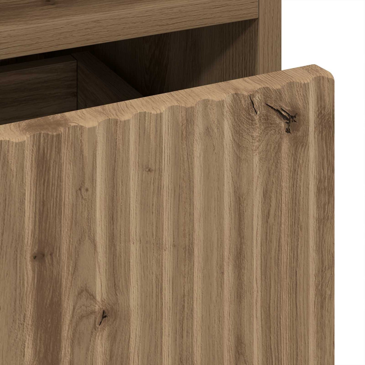 Bedside Cabinet Artisan oak 49 x 36 x 61 cm Engineered wood
