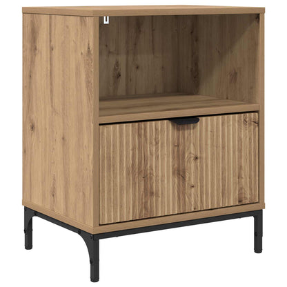 Bedside Cabinet Artisan oak 49 x 36 x 61 cm Engineered wood