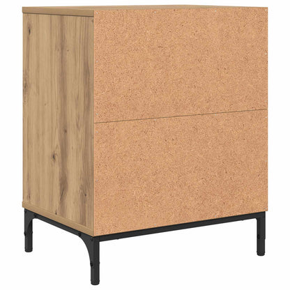 Bedside Cabinet Artisan oak 49 x 36 x 61 cm Engineered wood