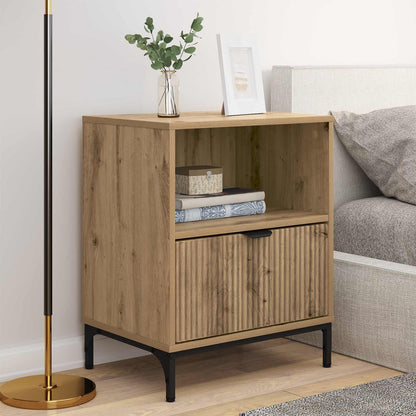 Bedside Cabinet 2 pcs Artisan oak 49 x 36 x 61 cm