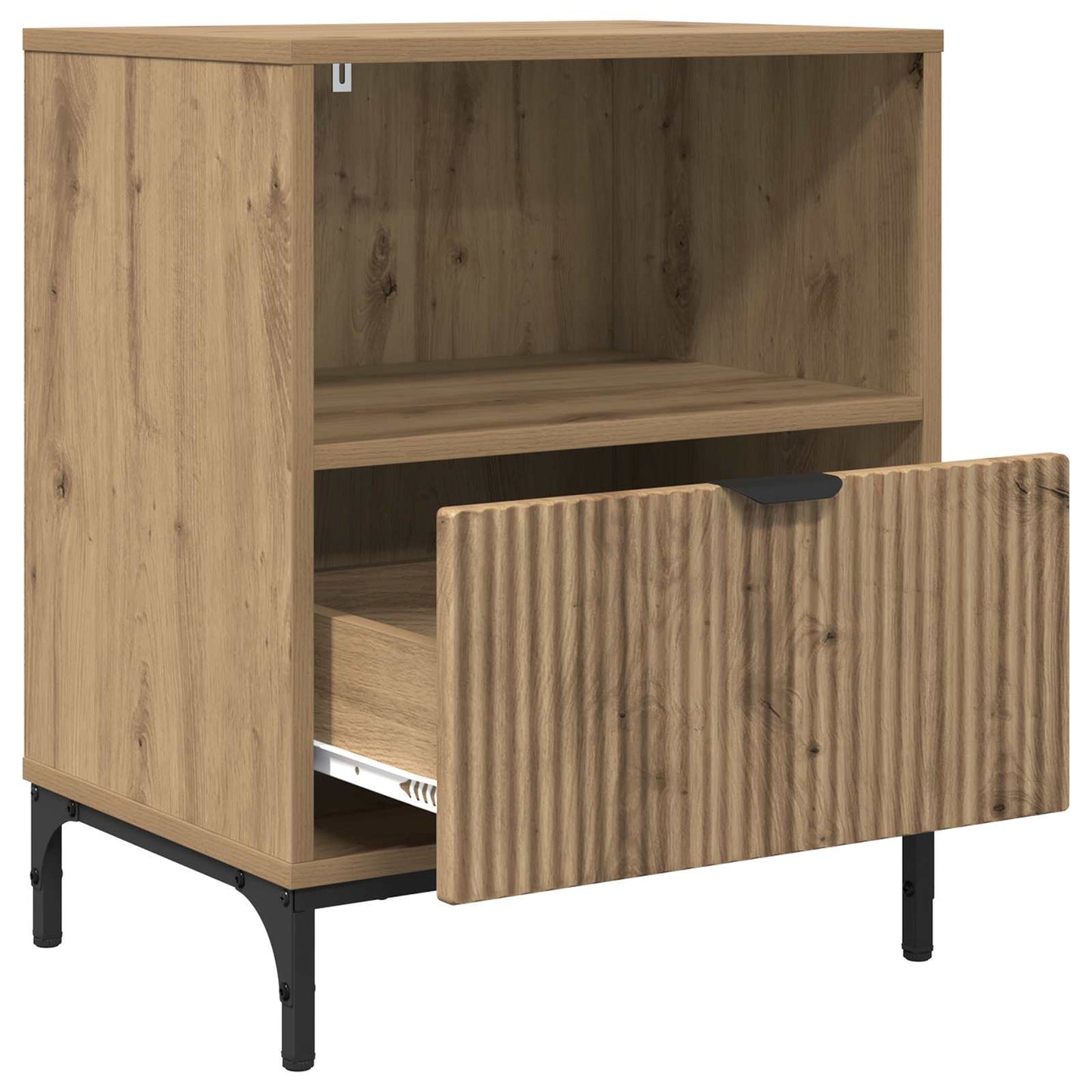 Bedside Cabinet 2 pcs Artisan oak 49 x 36 x 61 cm