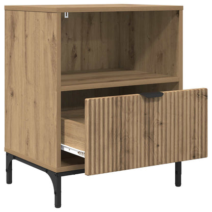 Bedside Cabinet 2 pcs Artisan oak 49 x 36 x 61 cm