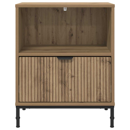 Bedside Cabinet 2 pcs Artisan oak 49 x 36 x 61 cm
