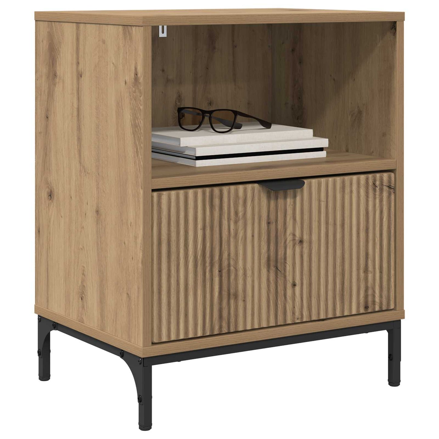 Bedside Cabinet 2 pcs Artisan oak 49 x 36 x 61 cm