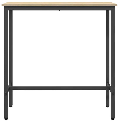 Table Sonoma Oak 100 x 40 x 100.5 cm Engineered Wood and Steel