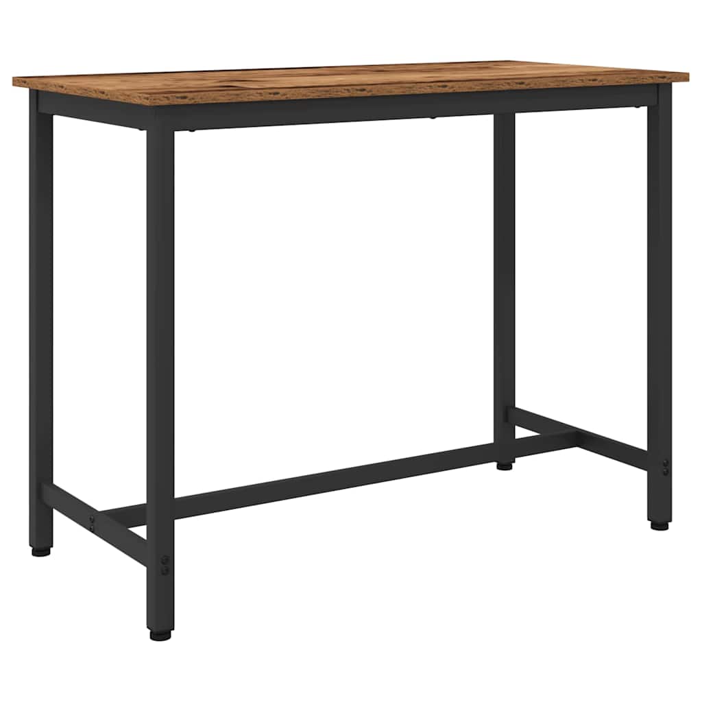 Table Old Wood 100 x 50 x 76.5 cm Engineered Wood and Steel