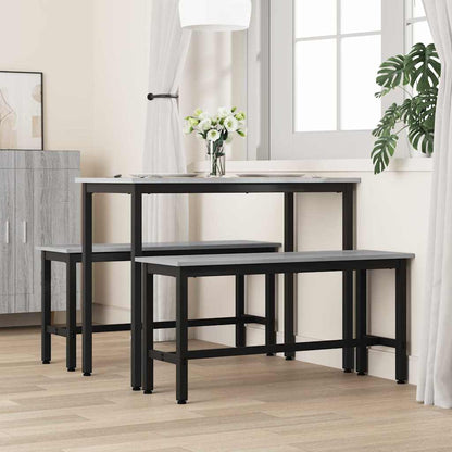 Dining Bench Grey Sonoma 100 x 32.5 x 48.5 cm