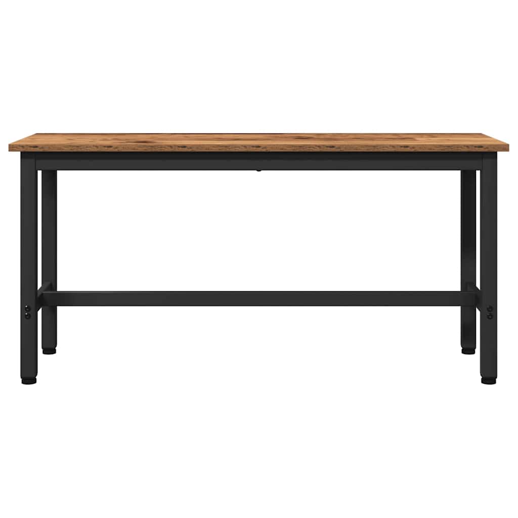 Dining Bench Old Wood 100 x 32.5 x 48.5 cm