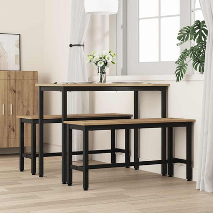 Dining Bench Artisan Oak 100 x 32.5 x 48.5 cm