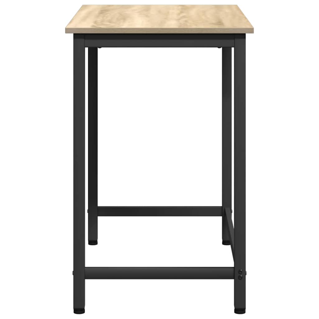 Table Sonoma Oak 100 x 50 x 76.5 cm Engineered Wood and Steel