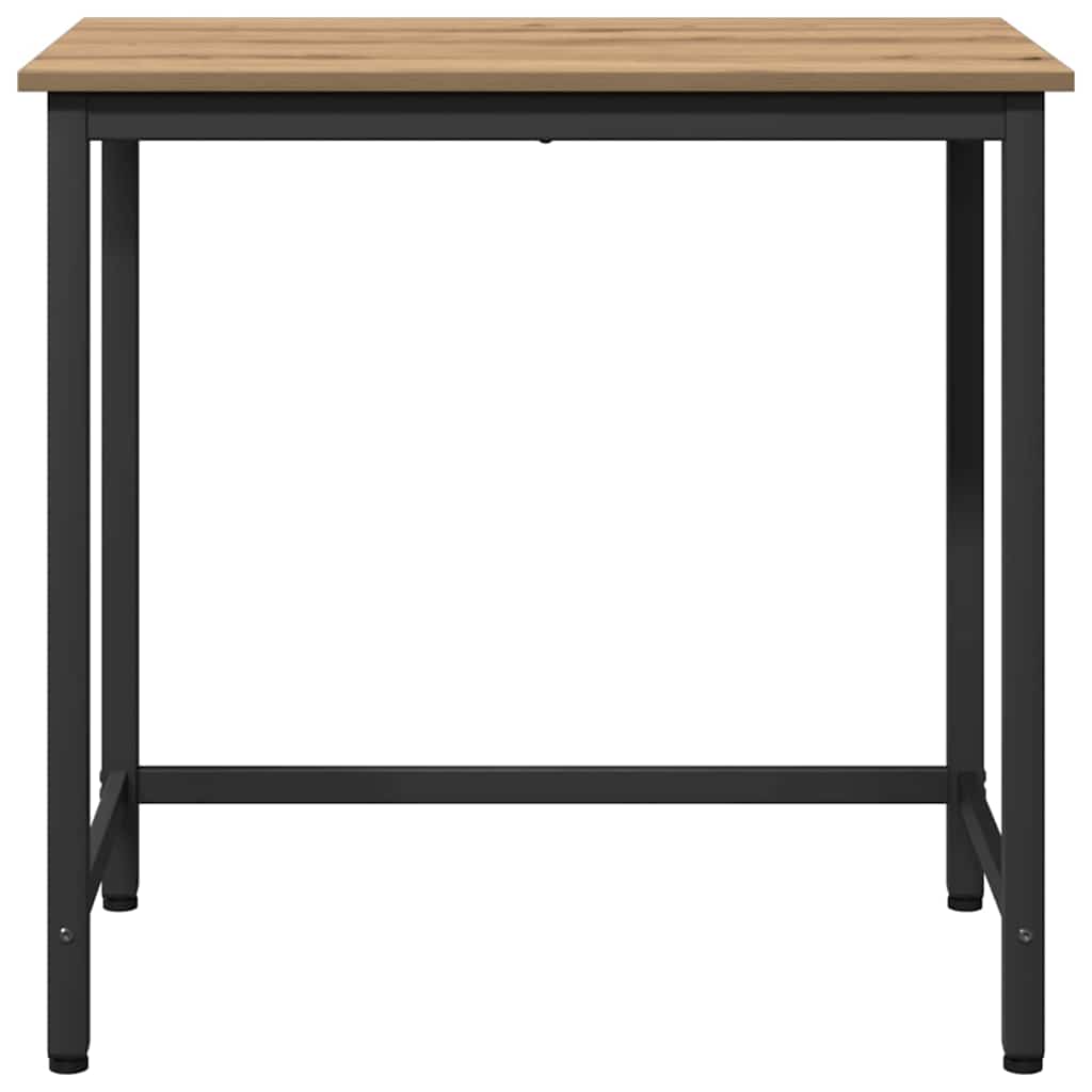 Table Artisan Oak Engineered Wood and Steel 100 x 50 x 76.5 cm