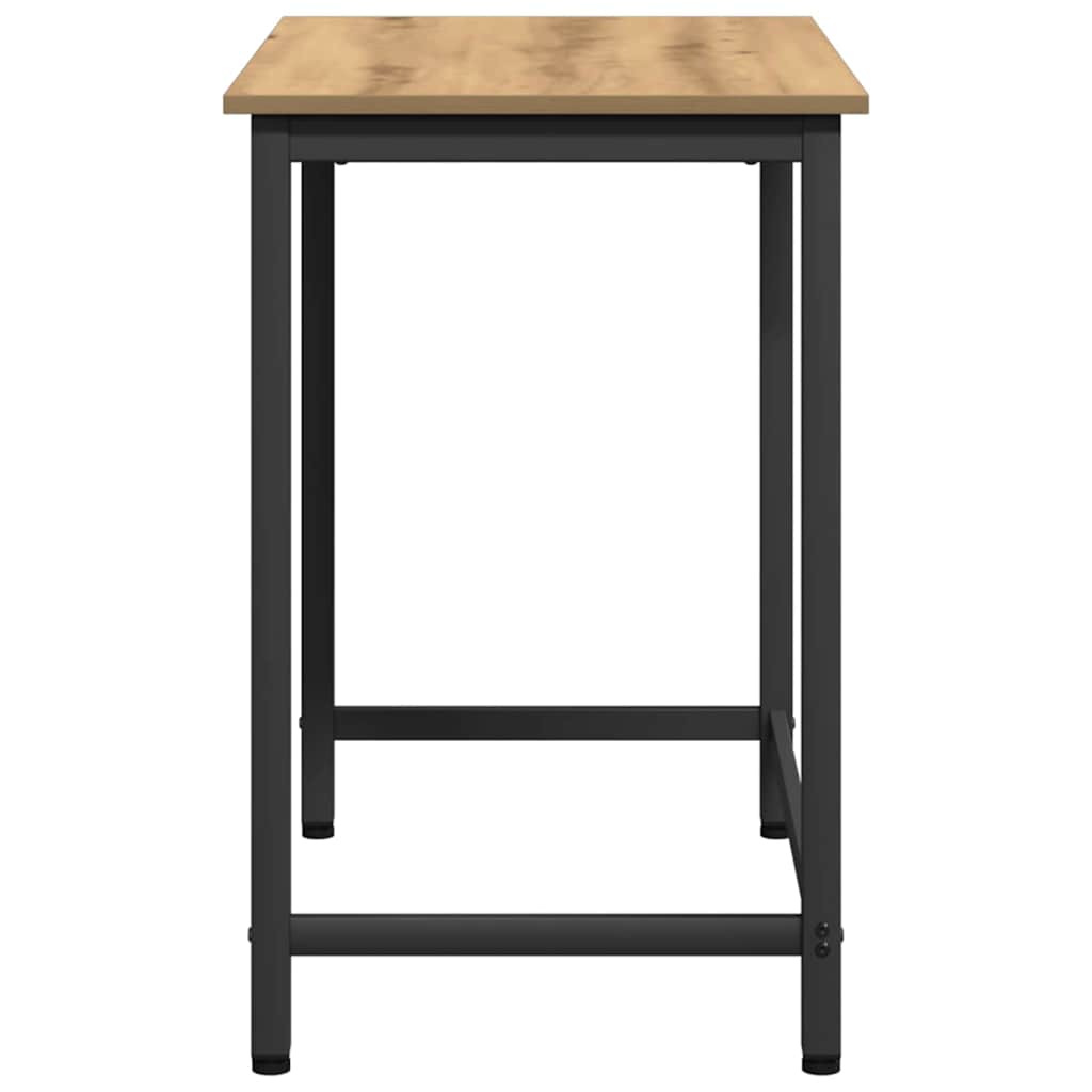Table Artisan Oak Engineered Wood and Steel 100 x 50 x 76.5 cm