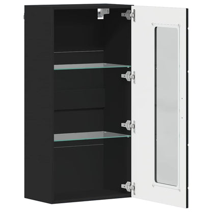 Wooden Cabinet Black 50 x 29 x 100 cm Engineered Wood