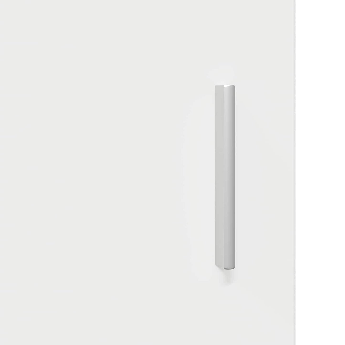 Wooden Cabinet High Gloss White Engineered Wood