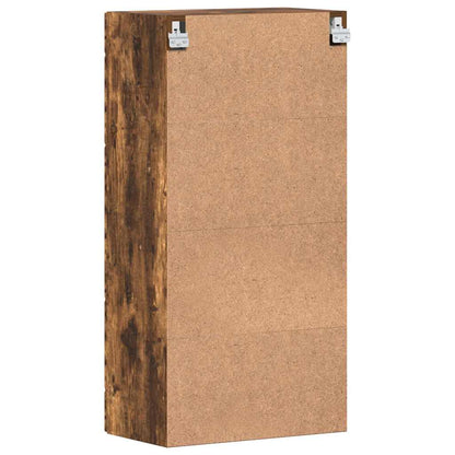 Wooden Cabinet Smoked Oak 50 x 29 x 100 cm Engineered Wood