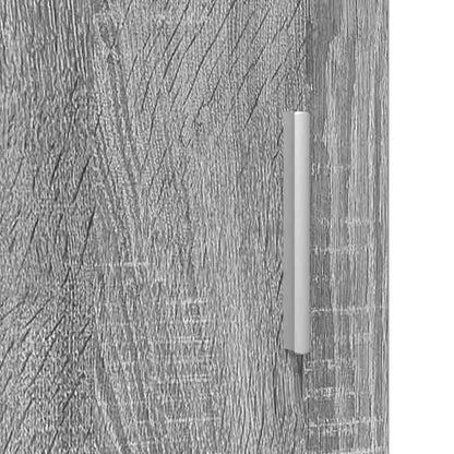 Wooden Cabinet Grey Sonoma 50 x 29 x 100 cm Engineered Wood