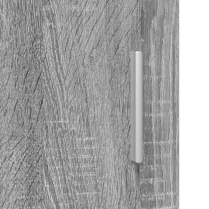 Wooden Cabinet Grey Sonoma Engineered Wood
