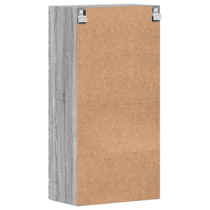 Wooden Cabinet Grey Sonoma Engineered Wood