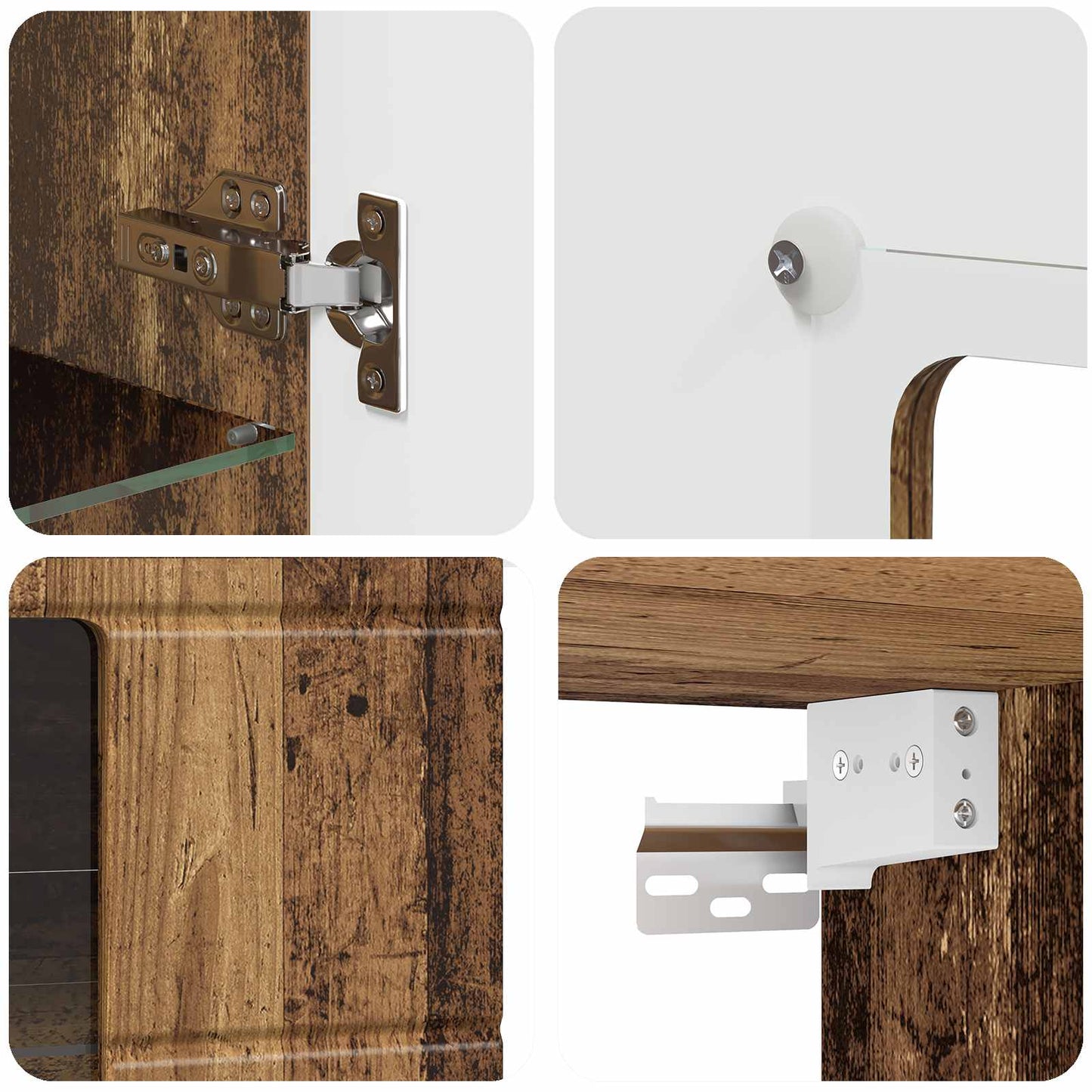 Wooden Cabinet Old Wood Engineered Wood