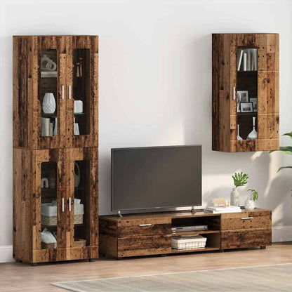 Wooden Cabinet Old Wood 50 x 29 x 100 cm Engineered Wood