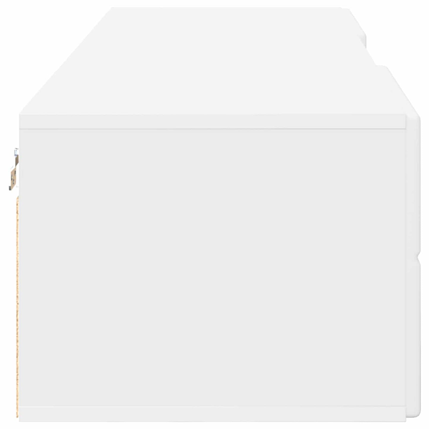 Wooden Cabinet White 150 x 39 x 30 cm Engineered Wood