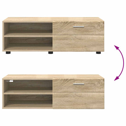 Wooden Cabinet Sonoma Oak 100.5 x 39 x 30 cm Engineered Wood