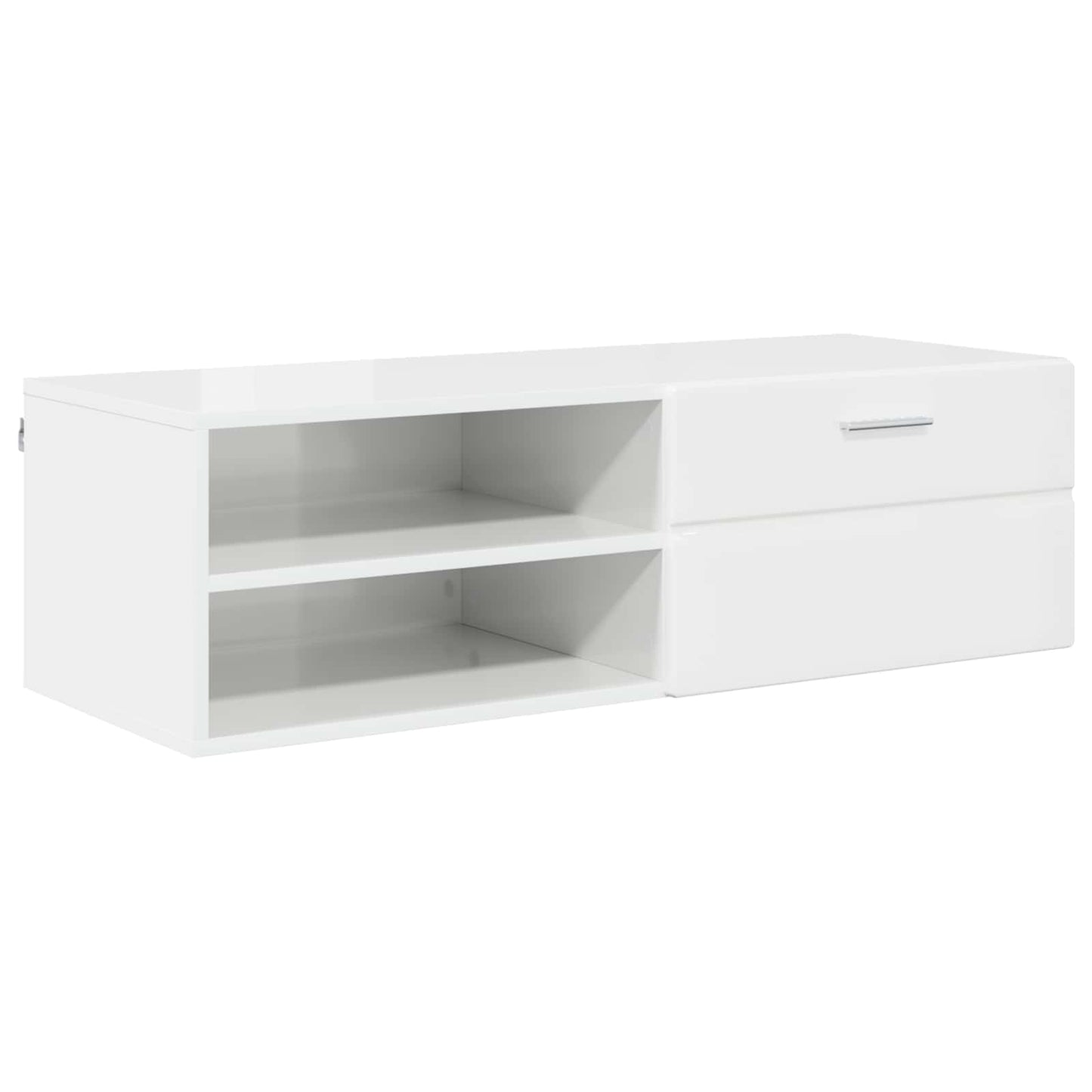 Wooden Cabinet Concrete Grey 100.5 x 39 x 30 cm Engineered Wood